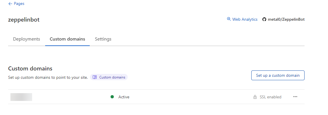 Setting a CloudFlare domain Cloudflare Domain